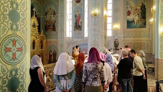На "Господи воззвах" стихиры праздника, гл. 6-й: Подобен "Всё отложше" (напев Седмиезерной пустыни). смотреть онлайн