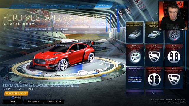 BUYING THE *NEW* MUSTANG BUNDLES IN THE ROCKET LEAGUE ITEM SHOP! смотреть онлайн