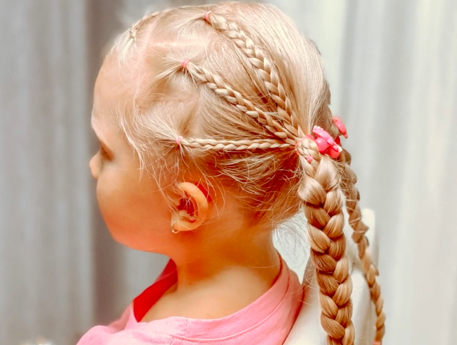 Быстрая и Красивая Прическа в Школу. Красивые Прически Пошагово смотреть онлайн