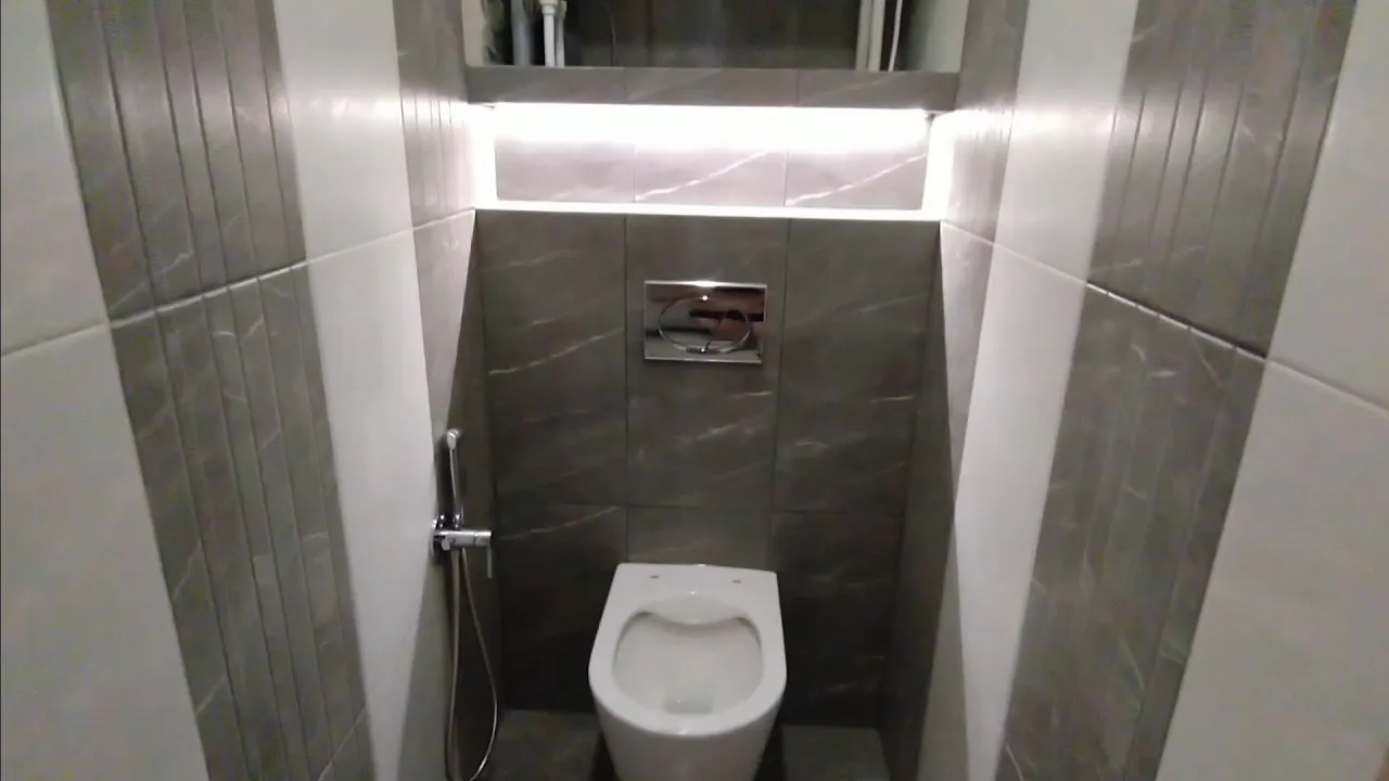 ЗАКРЫВАЕМ Трубы В Туалете КОРОБОМ Из Гипсокартона . ВЫПОЛНЯЕМ Облицовку КЕРАМИЧЕСКОЙ Плиткой смотреть онлайн