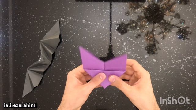 how to make origami bat : for halloween смотреть онлайн