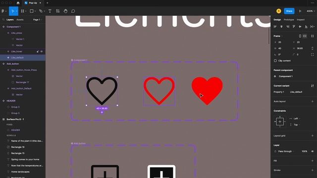 Crea un efecto POP-UP con la opción OVERLAY en FIGMA смотреть онлайн