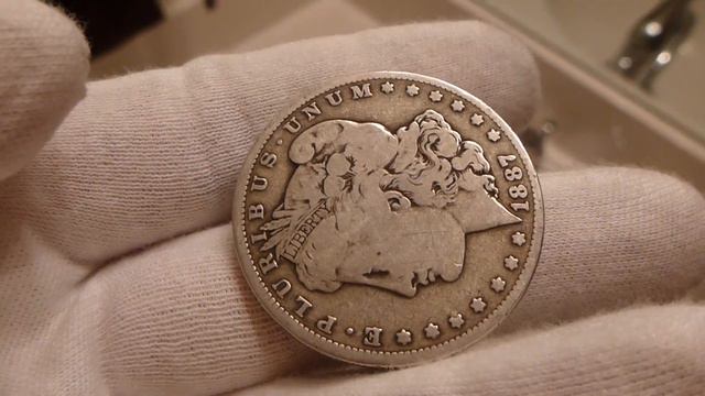 1887 O Morgan Silver Dollar Coin Review смотреть онлайн