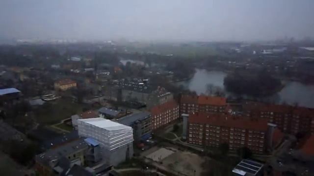 Copenhagen Denmark Копенгаген Дания с высоты птичьего полета или выше смотреть онлайн