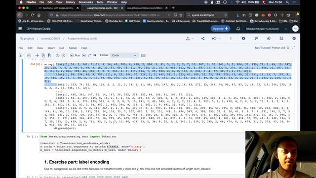 Understanding the TensorFlow Keras Tokenizer #coursera смотреть онлайн