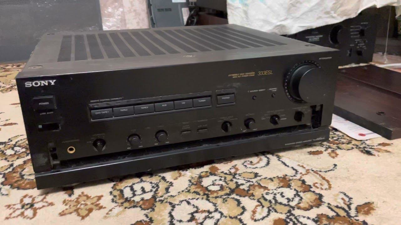 Sony ta-f333esL (part 1) смотреть онлайн