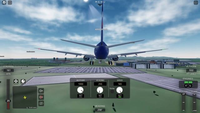 Project Flight | Aeroflot Boeing 777 landing at London Gatwick. смотреть онлайн
