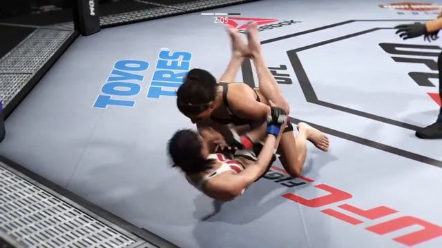 Randa Markos vs Seo Hee Ham | EA Sports UFC 2 Women's SW Bout смотреть онлайн