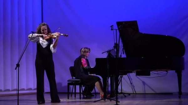 Brahms Violin sonata Nº3 re minor op. 108
Ksenia Dubrovskaya (Violin)
Eleonora Karpukhova (Piano)