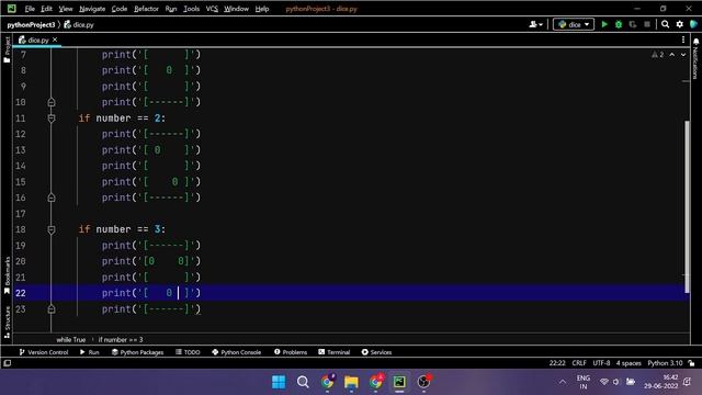 Dice Rolling Simulator In Python - Python For Beginners смотреть онлайн