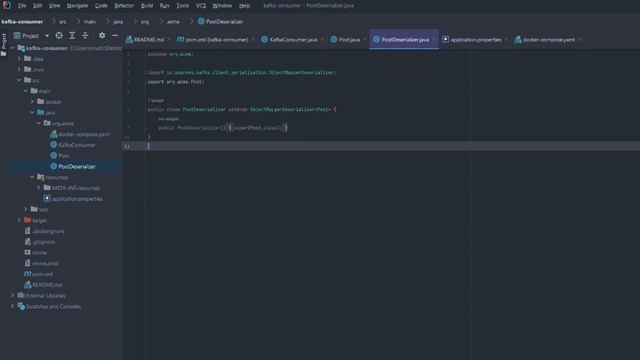 How to make a Kafka producer and consumer in Quarkus (Sending objects between microservices) смотреть онлайн