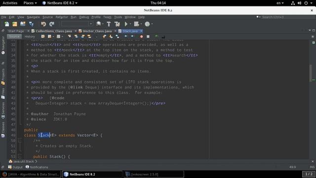 Java Collection - Vector смотреть онлайн