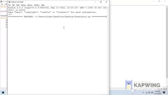 How to create a Translator with Python in 5 minutes! смотреть онлайн