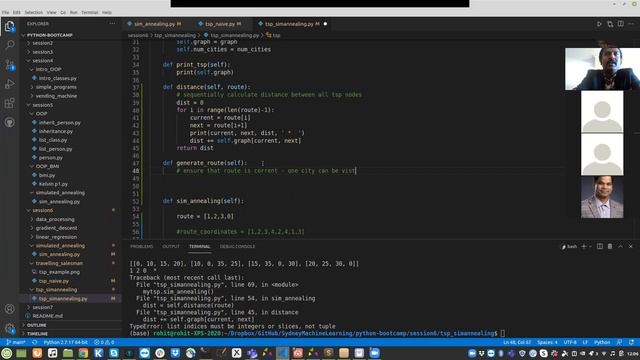 Python Bootcamp Session 6: Simulated Annealing, Gradient Descent and Linear Regression смотреть онлайн