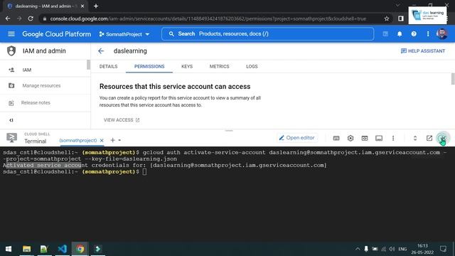 Getting started with Terraform on GCP | Authentication for GCP using Service Account | Ep-4 смотреть онлайн