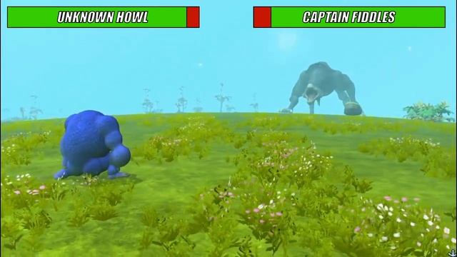 Unknown Howl vs Captain Fiddles With Healthbar | SPORE смотреть онлайн