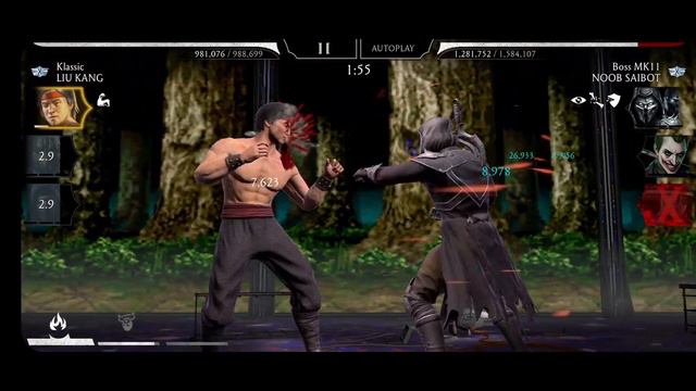 Boss Battle 200 Round 2 Twisted Tower I No Talents MK Mobile смотреть онлайн