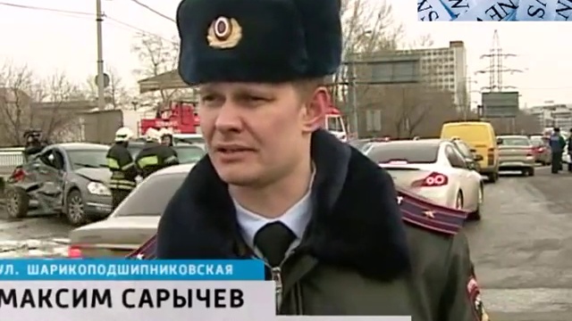 Грузовик протаранил 10 машин смотреть онлайн