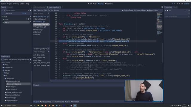 Stackable Items | Godot Inventory Tutorial смотреть онлайн