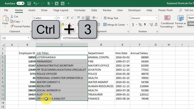 18 Keyboard Shortcuts For Formatting Data In Excel смотреть онлайн