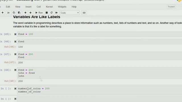 1 Calculations in python смотреть онлайн