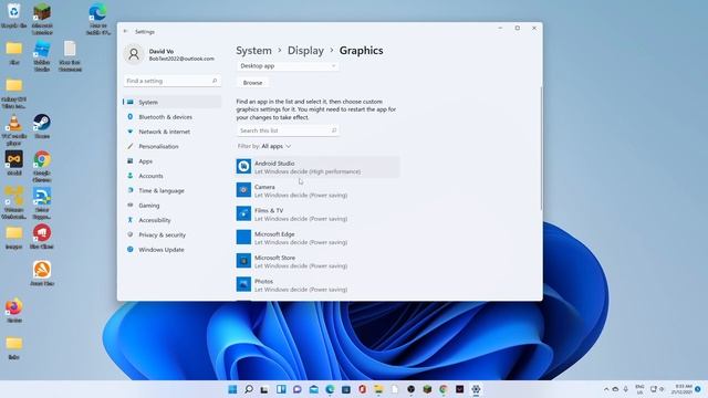 Windows 11: How to Set Graphics Preference to Power Saving / High Performance смотреть онлайн