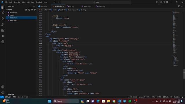 Modern Animated login form Using HTML CSS & JavaScript With Source Code & images|#css #loginpage смотреть онлайн