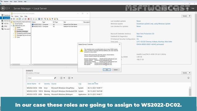 34. Manually Removing A Domain Controller Windows Server 2022 смотреть онлайн