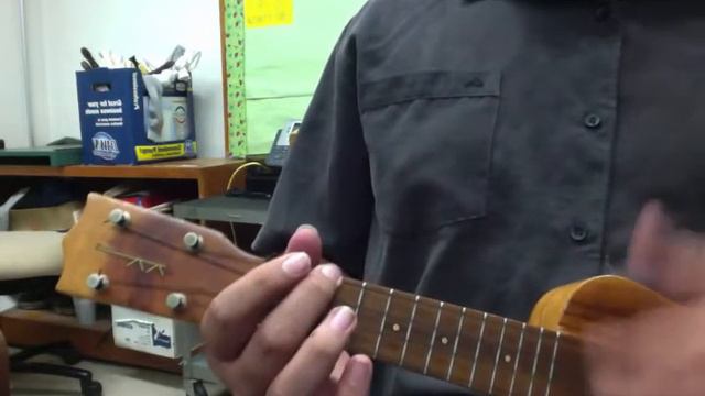 Lean On Me - Kapalama Elementary Ukulele смотреть онлайн