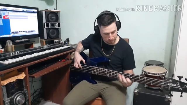 Grupo Red - Aún me amas - En vivo - ( Bajo Washburn xb125 ) смотреть онлайн