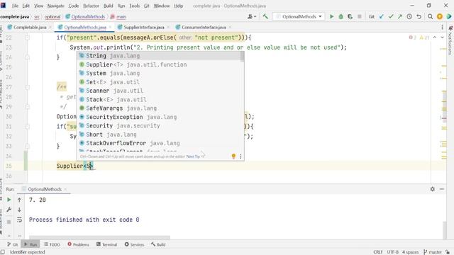 Java Optional Complete смотреть онлайн