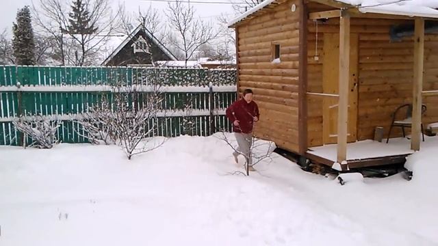 январь в Петербурге. Как правильно бегать по снегу смотреть онлайн