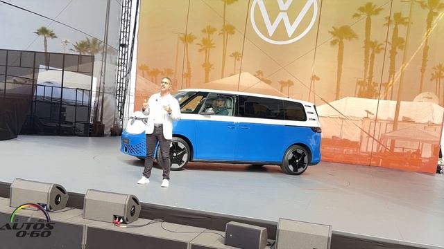 2024 Volkswagen ID. Buzz debut in Huntington Beach, California смотреть онлайн