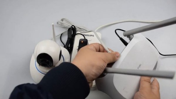 How to Configure VStarcam Security Camera C25 ethernet cable Connection