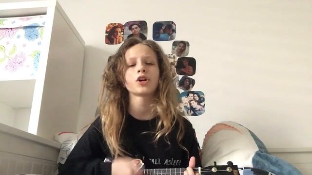 Лизер - Между нами (кавер на укулеле/ukulele cover) смотреть онлайн