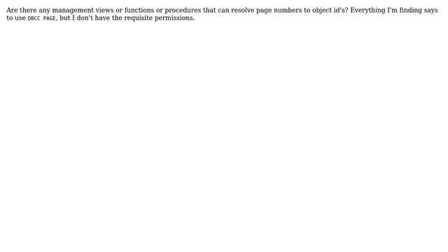 Databases: Alternatives to DBCC PAGE for working with page numbers in SQL Server смотреть онлайн