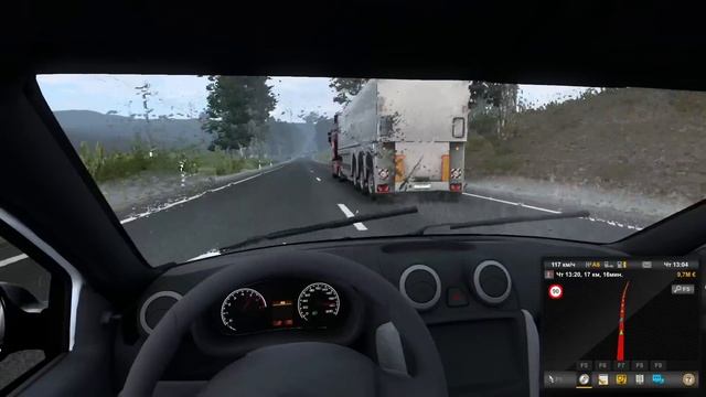 ЗАГЛОХ НА Ж/Д ПЕРЕЕЗДЕ - СУРОВАЯ РОССИЯ - Euro Truck Simulator 2 + РУЛЬ