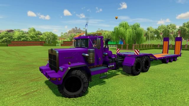 LOAD AND TRANSPORT OFFROAD CARS WITH MEGA TRUCKS - Farming Simulator 22 смотреть онлайн