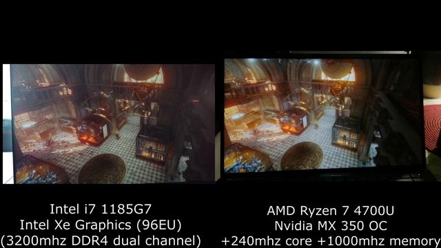 Intel Xe graphics vs Overclocked MX350 смотреть онлайн