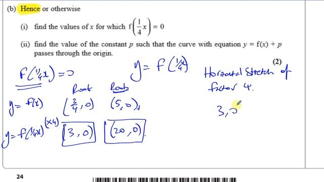 WMA11/01 Pure Mathematics P1 (IAL) Jan 2020 Q10 Sketching Curves, Transformations смотреть онлайн