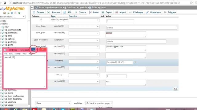 How to recover lost password of WordPress on localhost xampp and wamp server смотреть онлайн