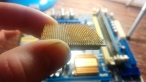 Как выровнять ножки процессора? (Лайфхак)