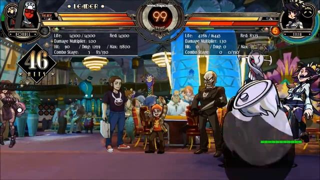 Skullgirls - Double - Fun with Megalith Array смотреть онлайн