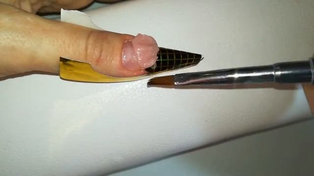 Наращивание ногтей Без опила / nail extension without sawdust смотреть онлайн