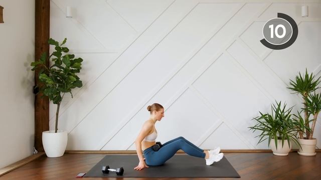 30 MIN FULL BODY TONING & STRENGTH - Total Body Workout At Home смотреть онлайн