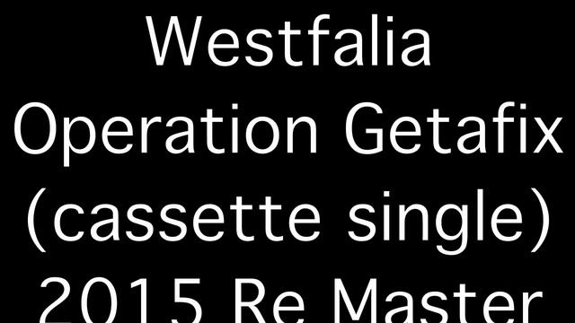 Westfalia operation getafix cassette смотреть онлайн