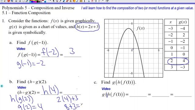 Polynomials 5 1 Function Composition смотреть онлайн