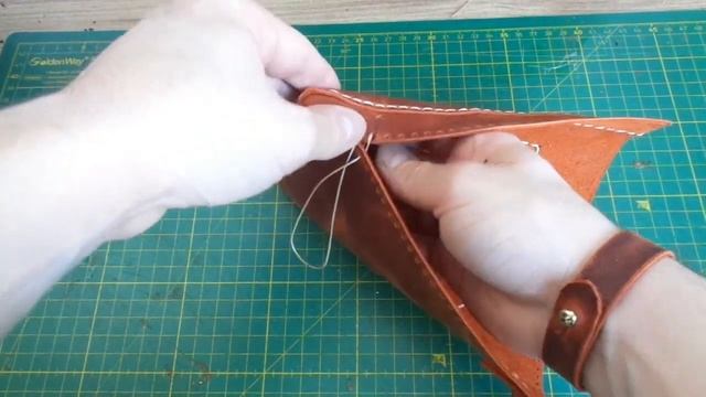 How to Make Leather Smartphone Neck Pouch ( PDF Pattern Only in My Etsy Shop ) смотреть онлайн