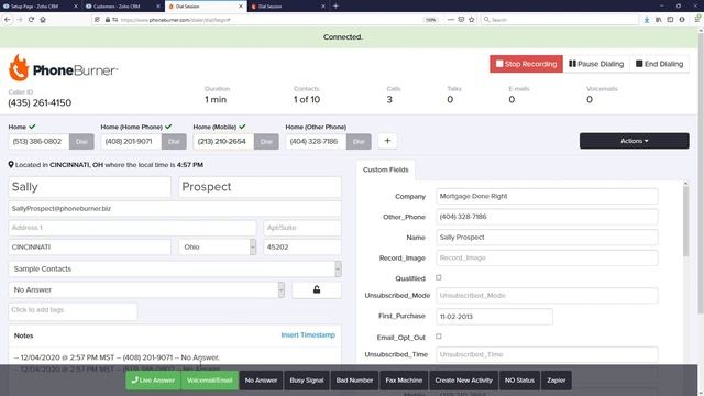 Power Dialing from Zoho Custom Modules | Zoho + PhoneBurner смотреть онлайн