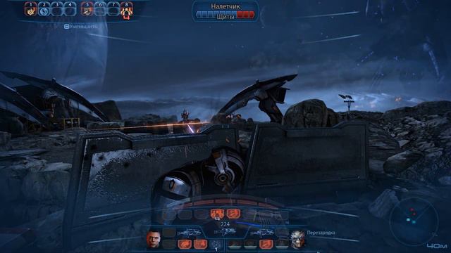 MassEffect 3 инженер. Спасение Турианского Примарха. Прохождение на русском.